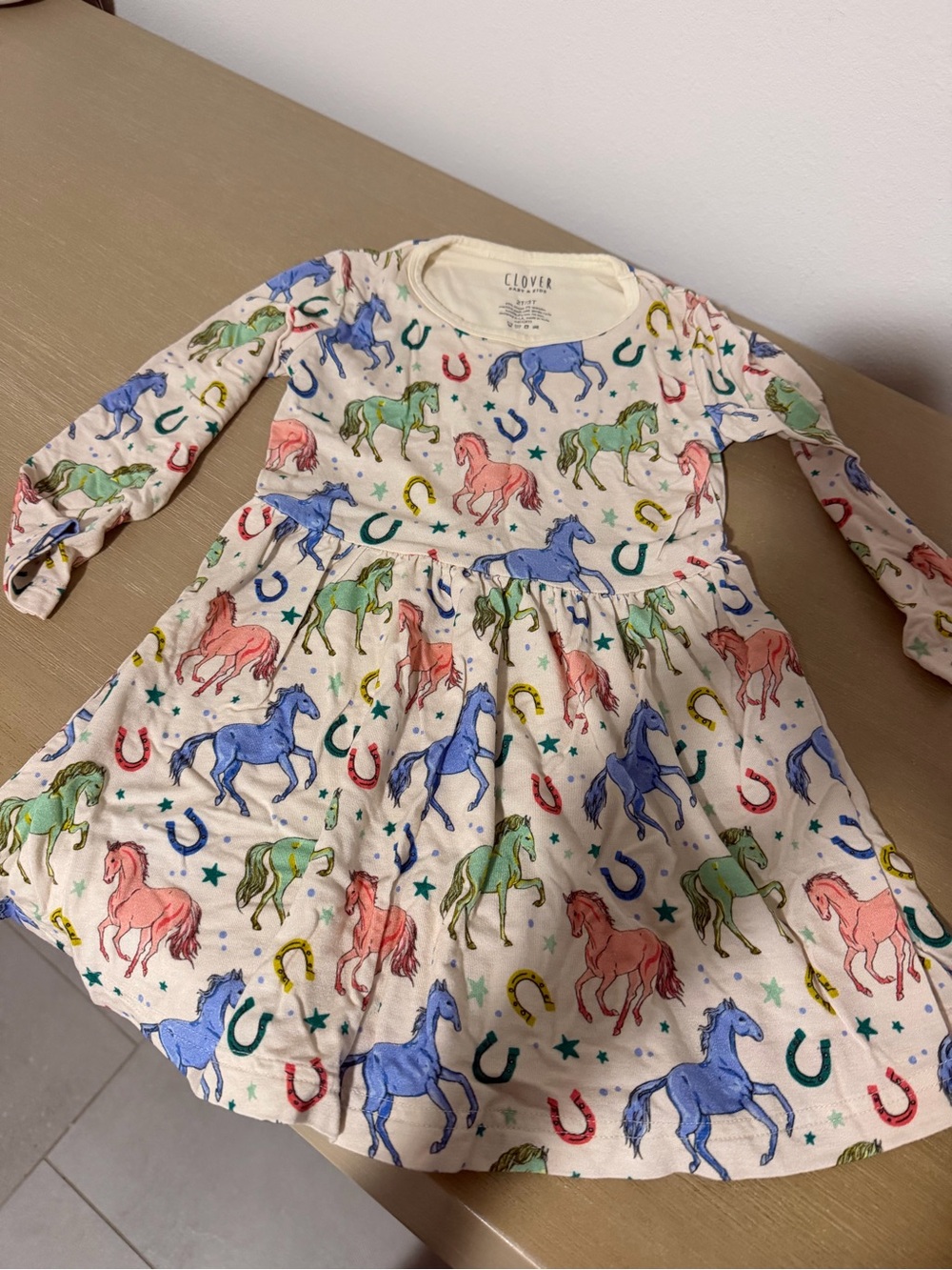 Clover toddler girls dress